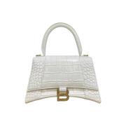 Balenciaga Vintage Pre-owned Laeder handvskor White, Dam