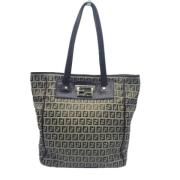 Fendi Vintage Pre-owned Canvas fendi-vskor Beige, Dam