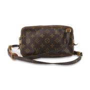 Louis Vuitton Vintage Pre-owned Canvas louis-vuitton-vskor Brown, Dam