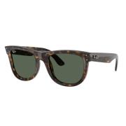 Ray-Ban Wayfarer Reverse Solglasögon Mörk Havana Brown, Unisex