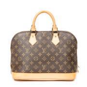 Louis Vuitton Vintage Pre-owned Canvas handvskor Brown, Dam