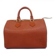 Louis Vuitton Vintage Pre-owned Tyg handvskor Brown, Dam