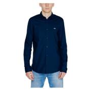 Tommy Jeans Långärmad skjorta höst/vinter kollektion Blue, Herr