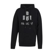 Isabel Marant Étoile Mansel Hoodie Black, Dam