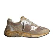 Golden Goose Dad-Star Taupe/Silver Sneakers Beige, Herr