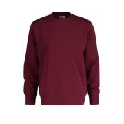 Gant Rund Hals Präglad Sweatshirt Red, Herr