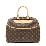 Louis Vuitton Vintage Pre-owned Canvas handvskor Brown, Dam