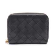 Bottega Veneta Vintage Pre-owned Laeder plnbcker Black, Dam