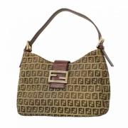 Fendi Vintage Pre-owned Canvas fendi-vskor Brown, Dam