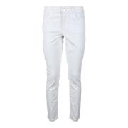 Emme DI Marella Lyocell Bomull Elastan Jeans White, Dam