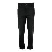 Dondup Bomull Elastan Jeans Black, Dam