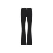 Fabienne Chapot Eva Flare Trousers Black, Dam