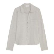 Marc O'Polo Vanlig jerseyblus Gray, Dam