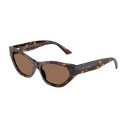 Jimmy Choo Cat-eye solglasögon med mörkbruna linser Brown, Unisex