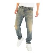 Diesel Herr Definitive Stiliga Jeans Gray, Herr