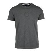 Bikkembergs Bomull Spandex T-shirt Gray, Herr