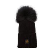 RefrigiWear Snow Flake Hat för kvinnor Black, Dam