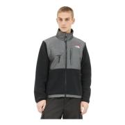 The North Face Retro Denali Jacka med Rut- och Fleecepaneler Black, He...