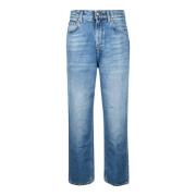 Don The Fuller Klassiska jeans med 99% bomull Blue, Dam