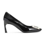 Roger Vivier Elegant Trompette Decollete Skor Black, Dam