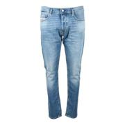 Diesel Klassiska Denim Jeans med Elastanblandning Blue, Herr