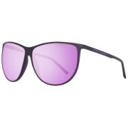 Porsche Design Lila Fjäril Solglasögon med Spegelglas Purple, Dam