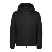 Moncler Svart Hutte Dunjacka Black, Herr