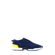 Hermès Vintage Pre-owned Canvas sneakers Blue, Herr