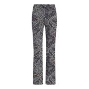 Etro Stiliga Denim Jeans Multicolor, Dam