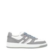 Hogan Retrostil basket sneakers Gray, Herr