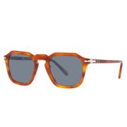 Persol Unik Keyhole Bridge Solglasögon Orange, Unisex