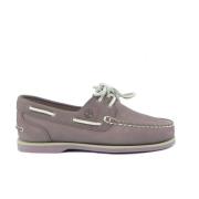 Timberland Lila Nubuck Avslappnade Skor Purple, Dam