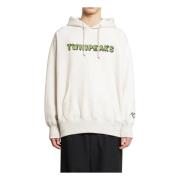 Undercover Grafiskt Tryck Hoodie White, Herr