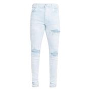 Amiri Blå Tvättad Skinny Jeans Blue, Herr