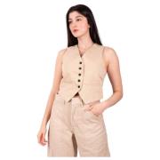 Citizens of Humanity Sierra Vest i Taos Sand Brown, Dam