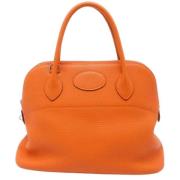 Hermès Vintage Pre-owned Laeder handvskor Orange, Dam