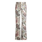 Etro Stiliga Denim Jeans Multicolor, Dam