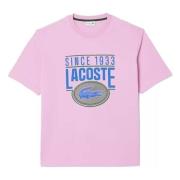 Lacoste Tee-Shirt T-shirt Pink, Herr