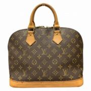 Louis Vuitton Vintage Pre-owned Canvas handvskor Brown, Dam