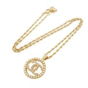 Chanel Vintage Pre-owned Guld chanel-smycken Yellow, Dam