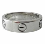 Cartier Vintage Pre-owned Silver ringar Gray, Dam