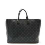 Louis Vuitton Vintage Pre-owned Canvas louis-vuitton-vskor Black, Dam