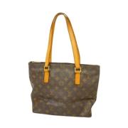 Louis Vuitton Vintage Pre-owned Canvas axelremsvskor Brown, Dam