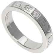 Bvlgari Vintage Pre-owned Silver ringar Gray, Unisex