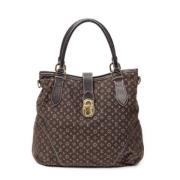 Louis Vuitton Vintage Pre-owned Canvas handvskor Brown, Dam