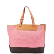 Bally Pre-owned Pre-owned Canvas totevskor Pink, Dam