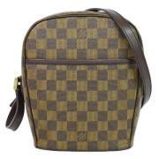 Louis Vuitton Vintage Pre-owned Canvas axelremsvskor Brown, Dam