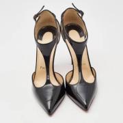 Christian Louboutin Pre-owned Pre-owned Canvas klackskor Black, Dam