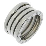 Bvlgari Vintage Pre-owned Silver ringar Gray, Dam