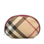 Burberry Vintage Pre-owned Canvas kuvertvskor Multicolor, Dam